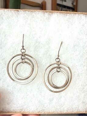 Sundance Triple Silver Hoops